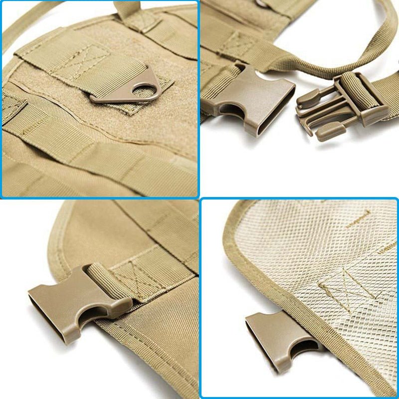 Tactical Military Dog Harness - Wize - Z
