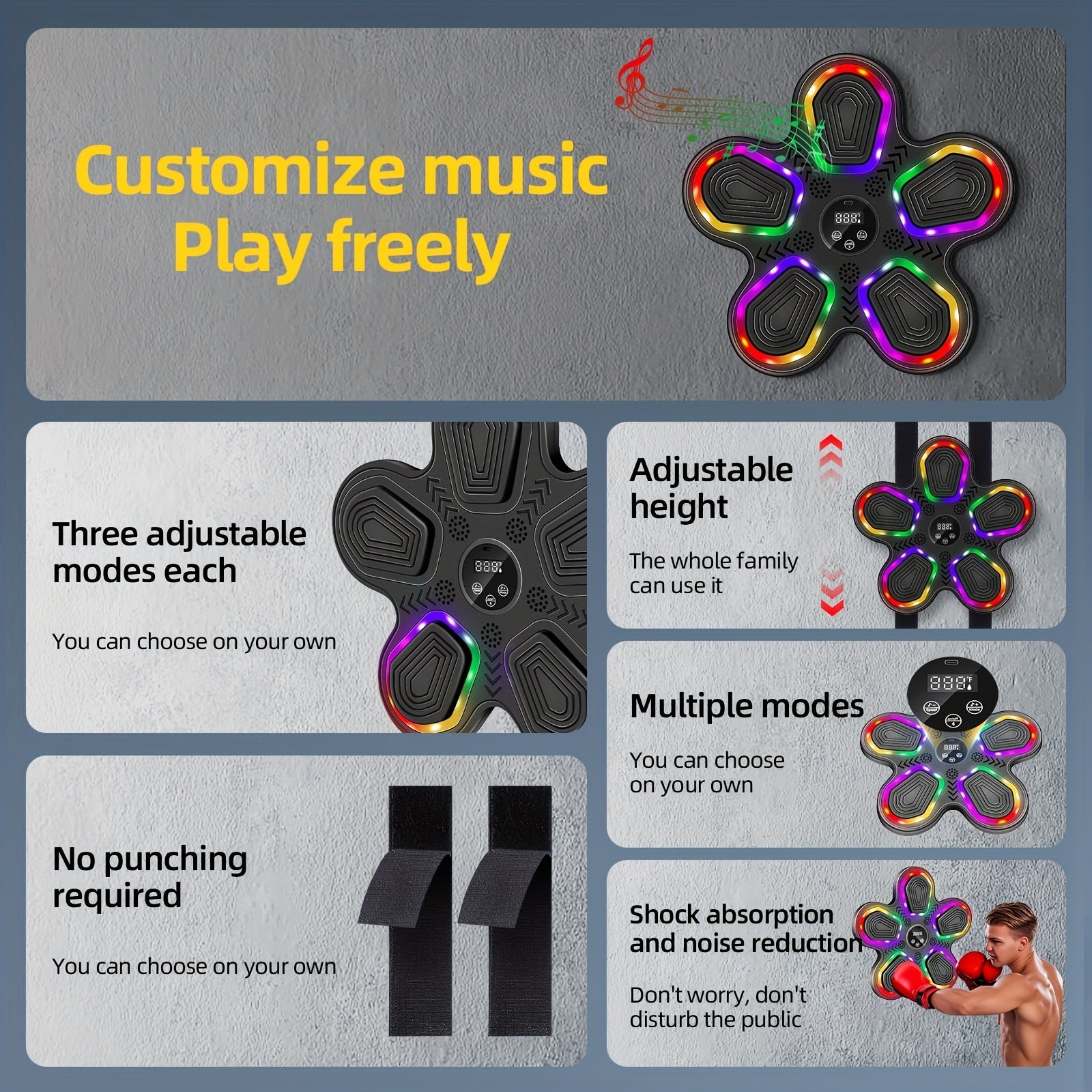 Target Music Boxing Machine - Wize - Z