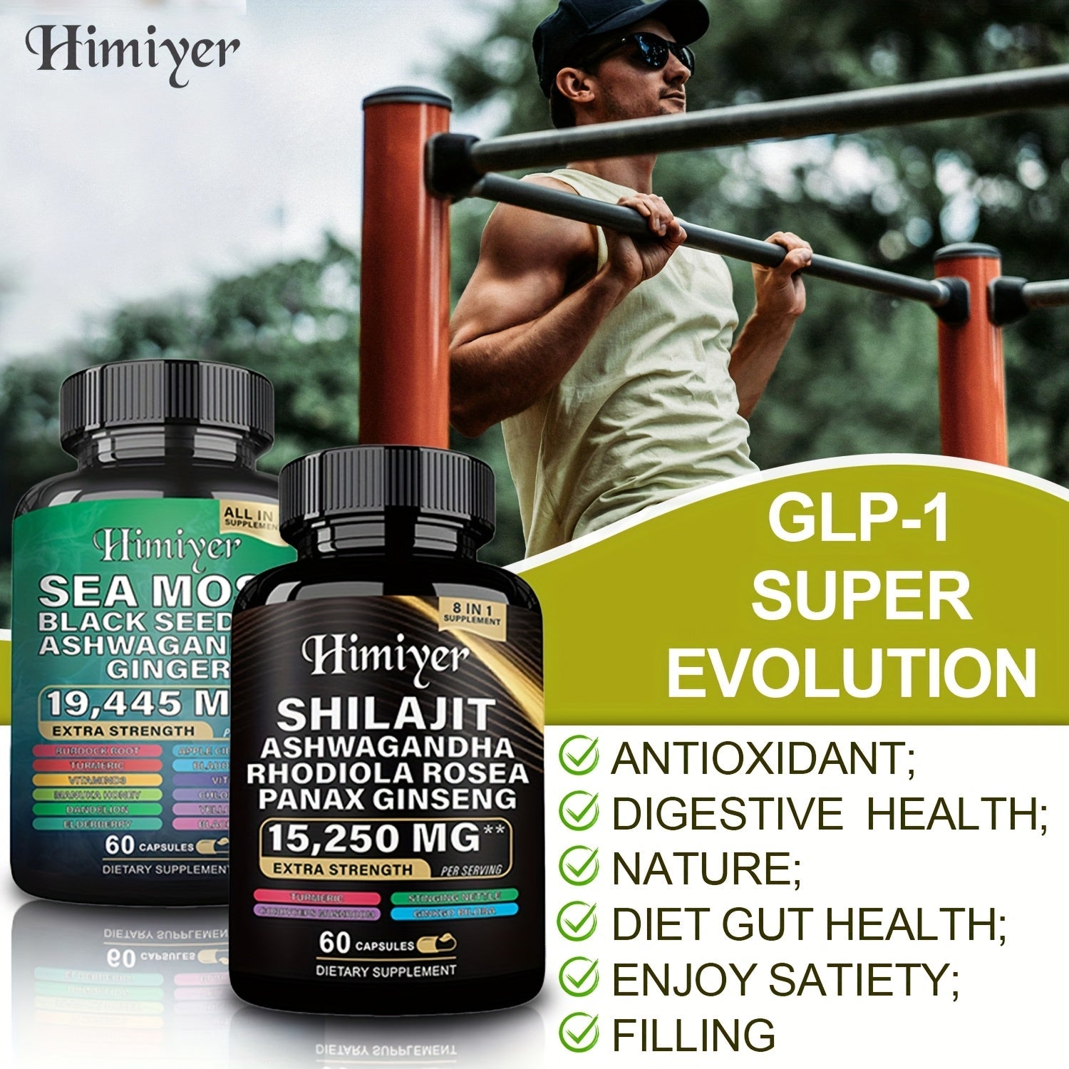 Ultimate Energy Pack: Shilajit, Seamoss & More! Boost Performance & Immunity 19,445mg+ - Wize-Z