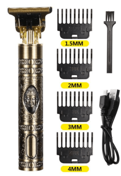 USB Vintage Electric Hair Trimmer - Wize - Z
