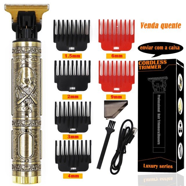 USB Vintage Electric Hair Trimmer - Wize - Z