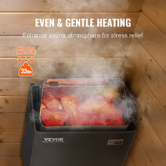 VEVOR Sauna Heater, 3KW 220V Electric Sauna Stove, Steam Bath Sauna Heater - Wize - Z