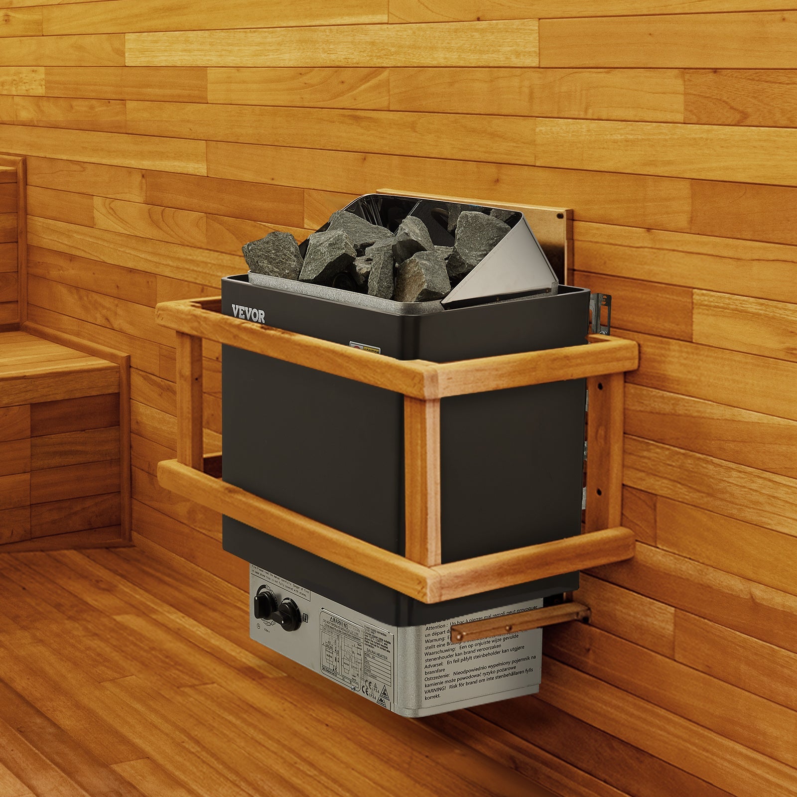 VEVOR Sauna Heater, 3KW 220V Electric Sauna Stove, Steam Bath Sauna Heater - Wize - Z