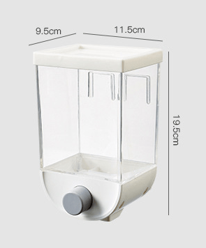 Wall - Mounted Kitchen Multi - Grain Sealed Jars - Wize - Z