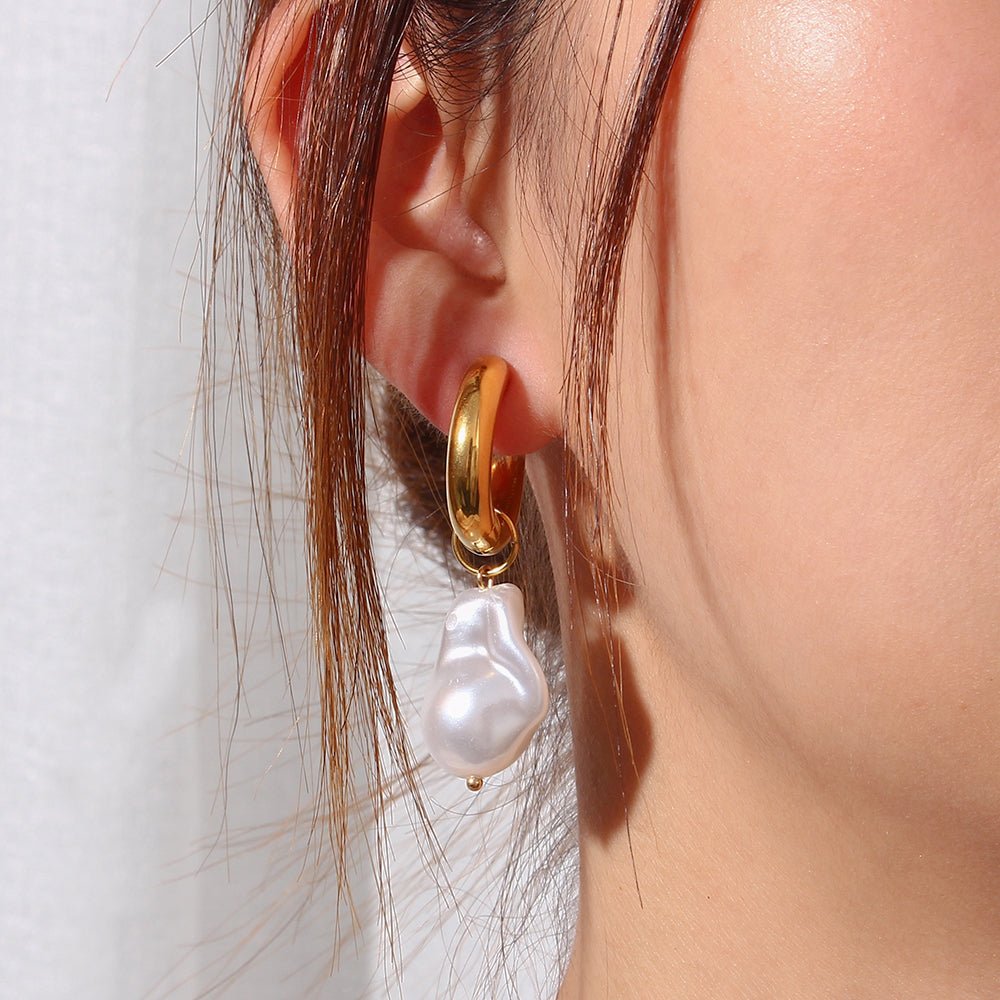 Water Drop Earrings - Wize - Z