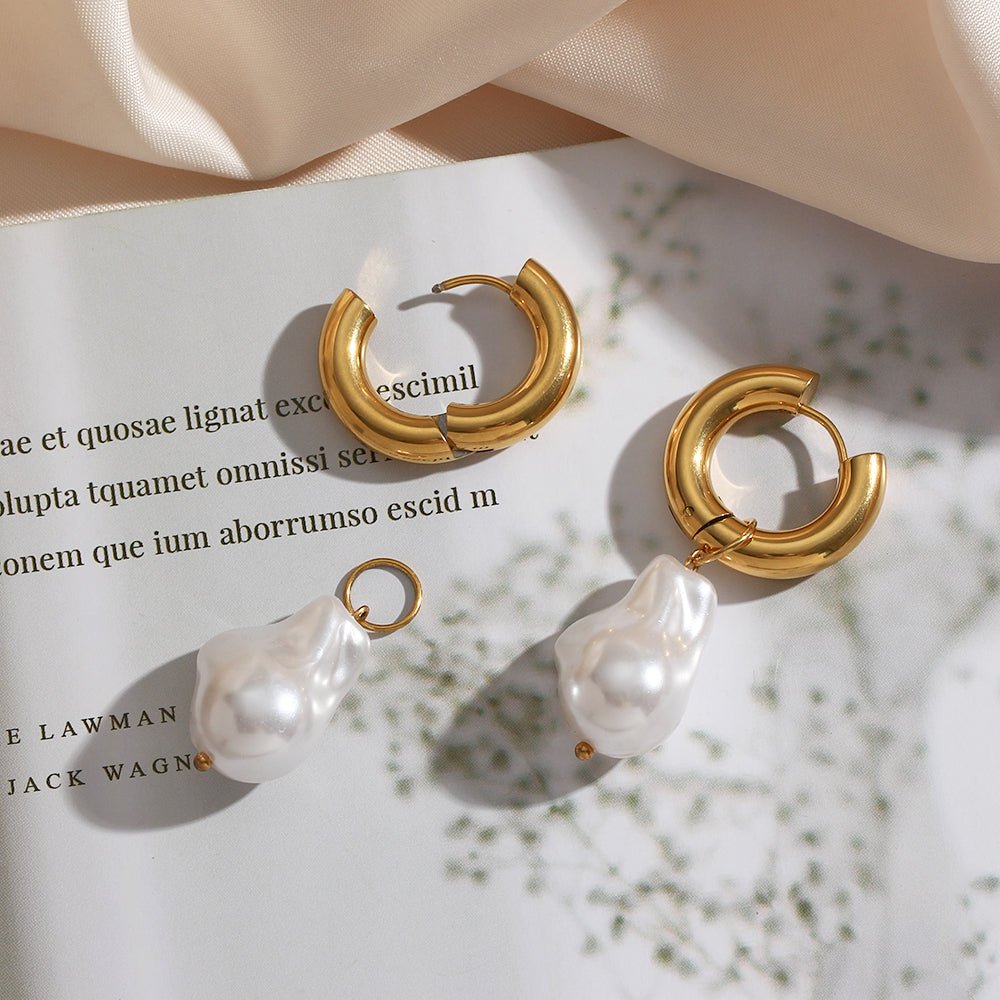 Water Drop Earrings - Wize - Z