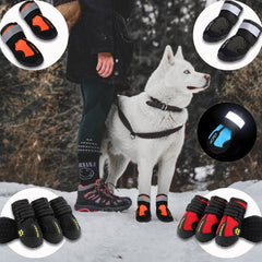 Waterproof Reflective Dog Boots - Wize - Z