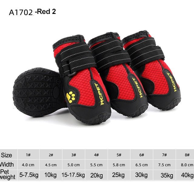 Waterproof Reflective Dog Boots - Wize - Z