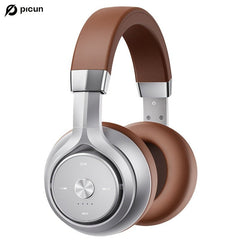 Wireless Over - Ear Headphones, HiFi Stereo, Deep Bass, Foldable Design, 30 - Hour Battery, Built - in Mic. Lightweight - Wize - Z
